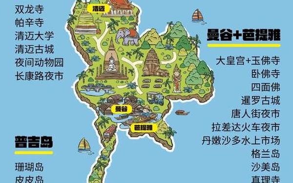 暖暖环游世界泰国区域1 暖环游世界泰国的地图