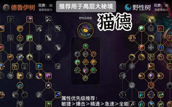 德鲁伊技能-wow德鲁伊技能表