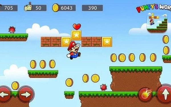 超级玛丽小游戏—《秒玩小游戏》 超级玛丽小游戏—《秒玩小游戏》