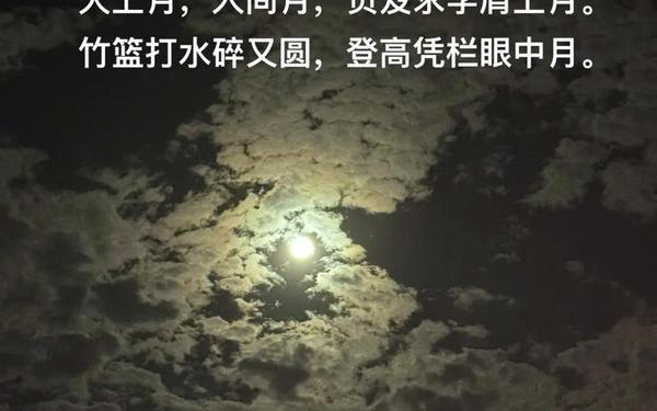 月影-关于月影的诗句