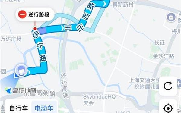 导航路线 高德-高德行驶路线图