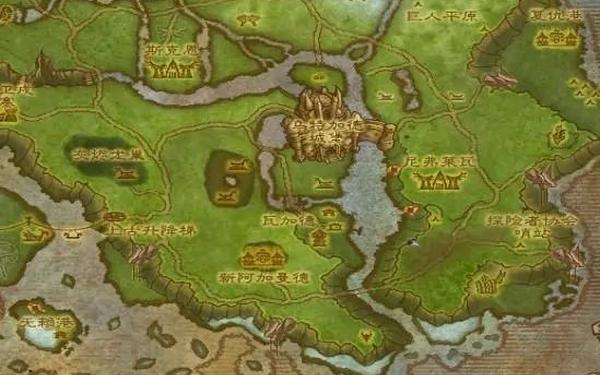 诺森德地图-诺森德地图高清大图中文版