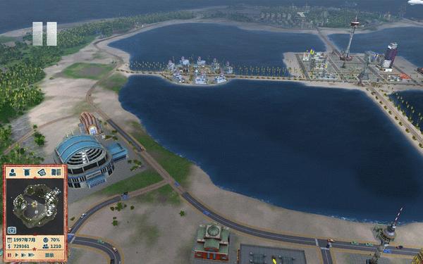 海岛大亨4高科技时代-海岛大亨4规划图