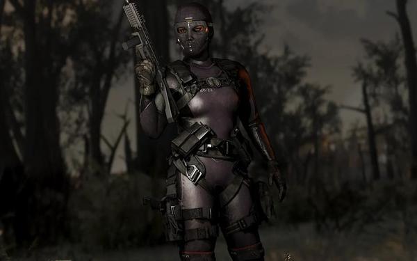辐射4 MOD_辐射4女角色战败