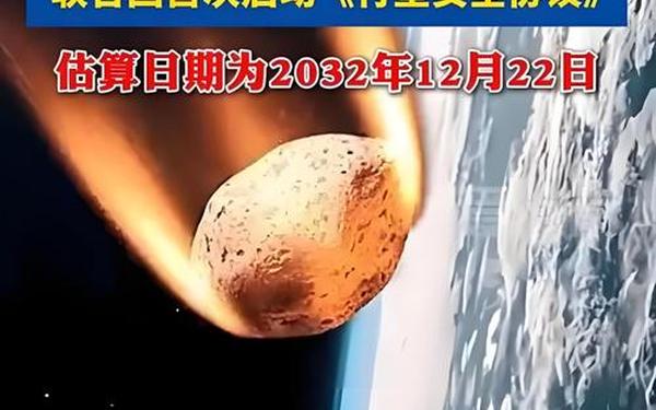 行星遭遇攻击—2032小行星会撞中国吗