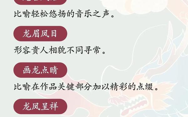 药店飞龙是形容人的外貌还是品格,形容人物品质的成语