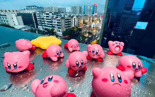 星之卡比毛线传说(星之卡比一家三四口)