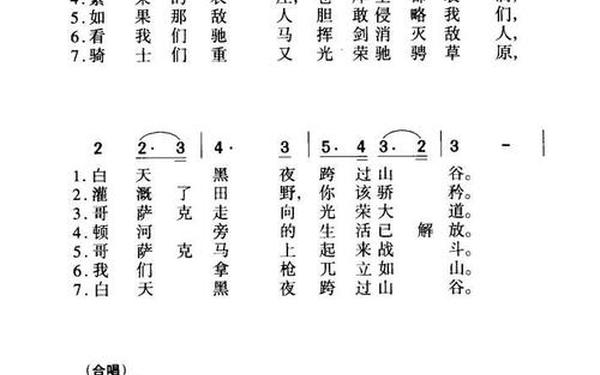 哥萨克之路 哥萨克之歌原唱