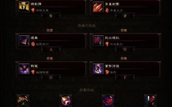 暗黑3技能 暗黑三所有技能一览表