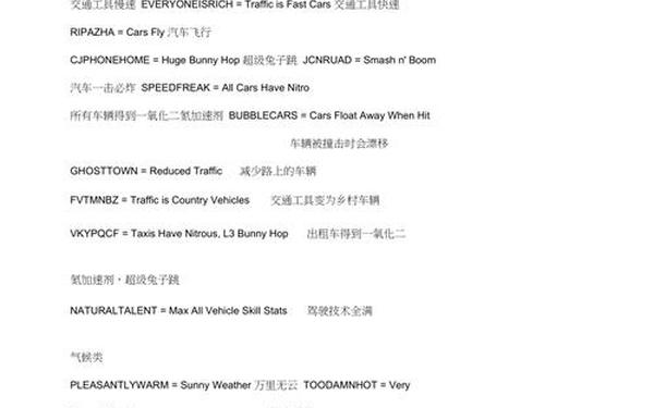 侠盗飞车6秘籍-侠盗飞车5秘籍代码