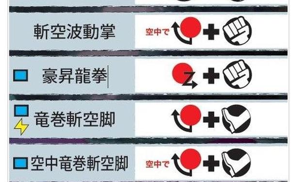 街霸3.3—街头霸王3.3出招表