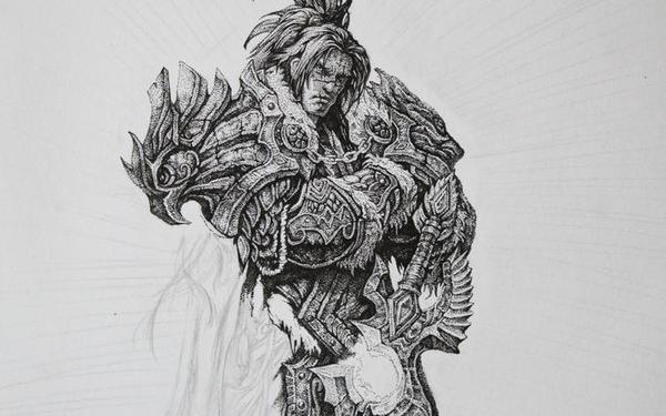 魔兽世界手绘_魔兽世界官方原画 魔兽世界手绘_魔兽世界官方原画