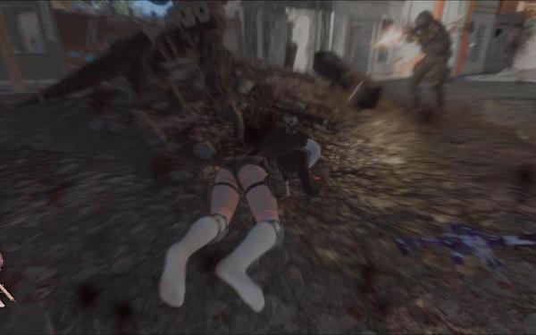 辐射4 MOD_辐射4女角色战败