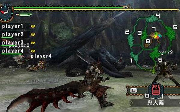 psp怪物猎人4-魔物猎人携带版psp