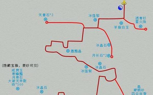 仙剑奇侠传4 地图(仙剑4地图攻略)