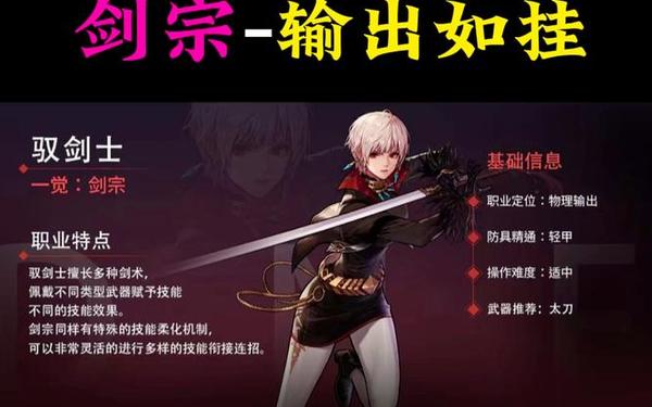 驭剑士觉醒—十大最好听的驭剑士名字