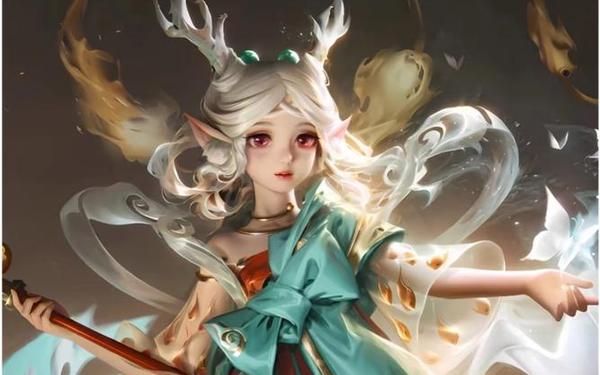 瑶遇见神鹿—瑶全皮肤去除布料后的样子