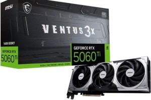 微星发布RTX 5060 Ti 及RTX 5060 系列显卡！