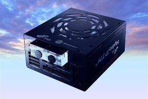 400W以下没声音！FSP推出全新带水冷RGB白金电源