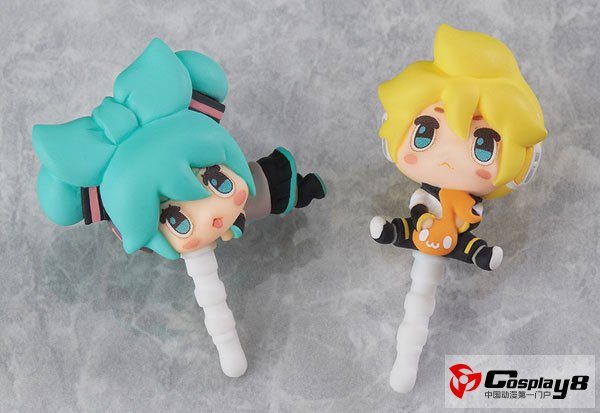 VOCALOID推出初音未来、镜音铃和镜音连手机防尘塞
