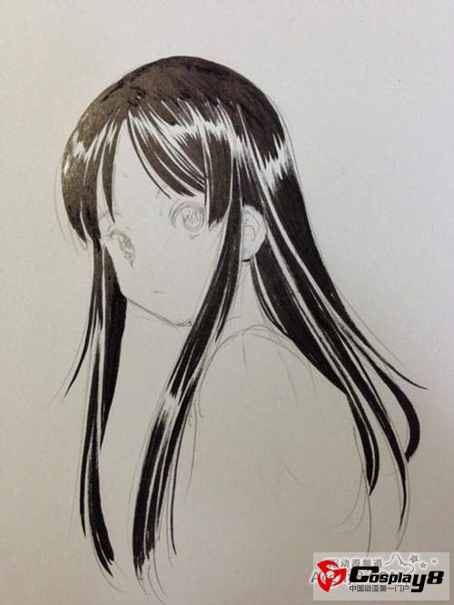 日本漫画家藤岛康介为《轻音少女》绘制同人图片