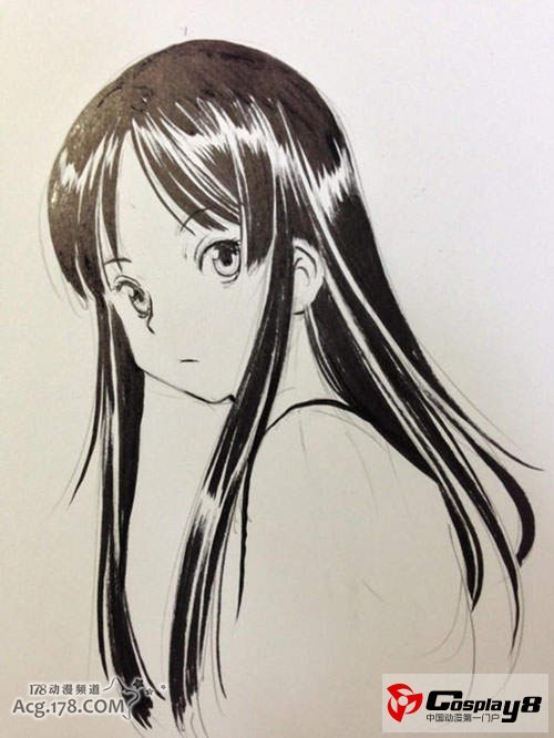 日本漫画家藤岛康介为《轻音少女》绘制同人图片