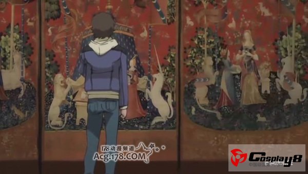 机动战士高达UC中的《贵妇人与独角兽》织绵壁毯