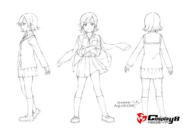 《斯特拉女子学院高等科C3部》动画人设线图公开