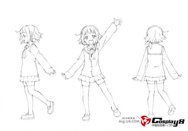 《斯特拉女子学院高等科C3部》动画人设线图公开