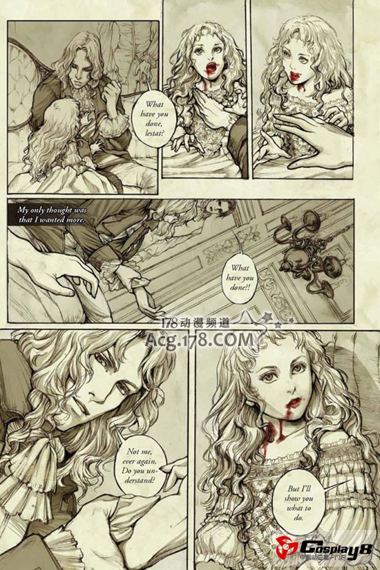 阿汤哥和布拉德皮特经典片《夜访吸血鬼》漫画化