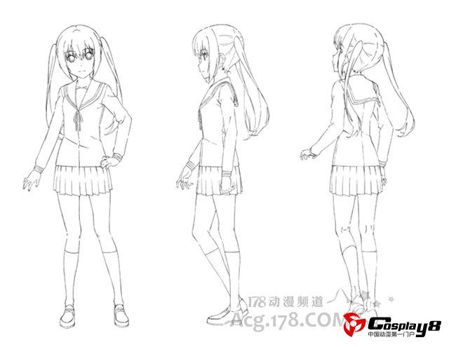 TV动画《南家三姐妹》第4期主要人设线图曝光