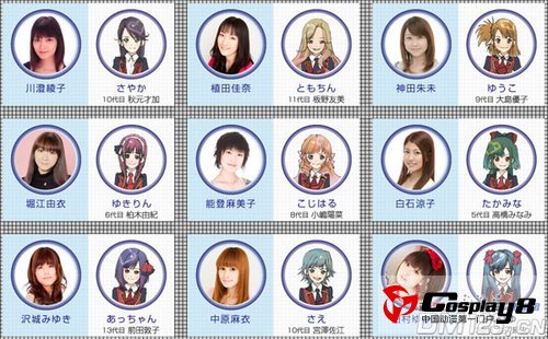 新番《AKB0048》公布另外三位角色声优名单