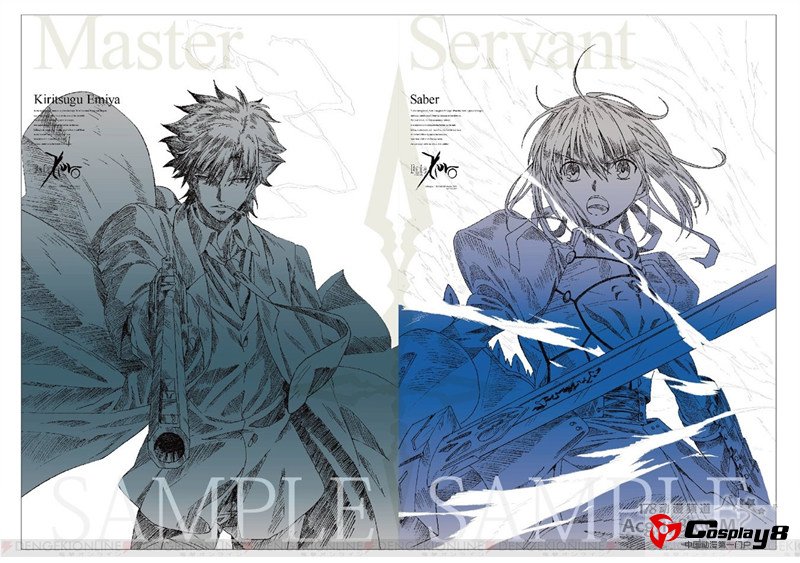 《FateZero》奉上全部七个阵营的铅笔稿插图
