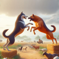 斗狗模拟器3D游戏最新版(Dog Fighting Simulator 3D Game) 1.3安卓版
