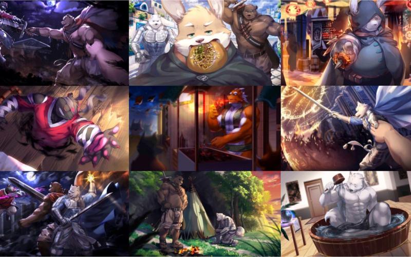 Beek使魔与毛茸茸重制版 绿色版