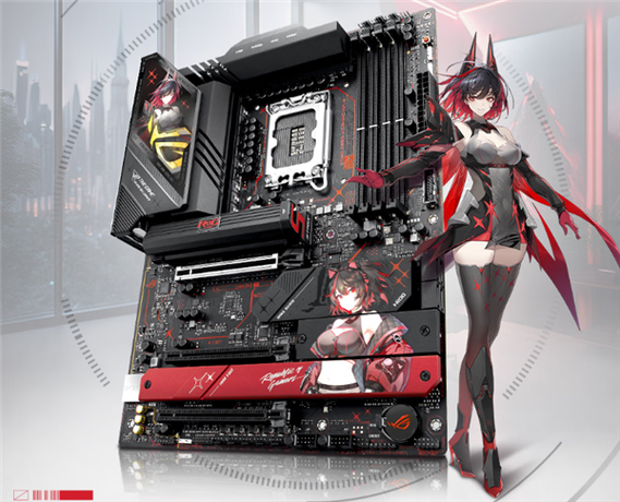 征战次元秀场 华硕ROG Z890 RO姬主板开售