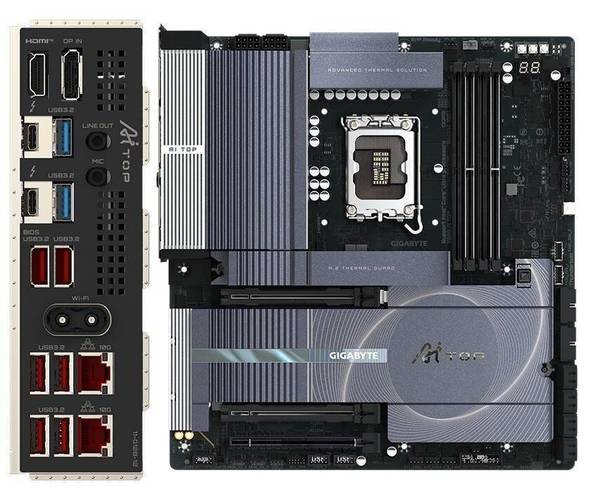 技嘉科技发布搭载 AI 新锐技术的AI TOP 地端全方位解决方案及 Z890与X870系列主板