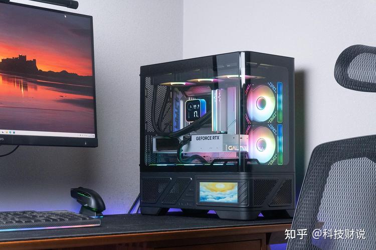 极简无线桌面美学双十一加购天选背置显卡开启“无线”装机!