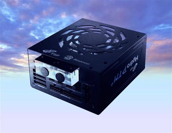 400W以下没声音!FSP推出全新带水冷RGB白金电源
