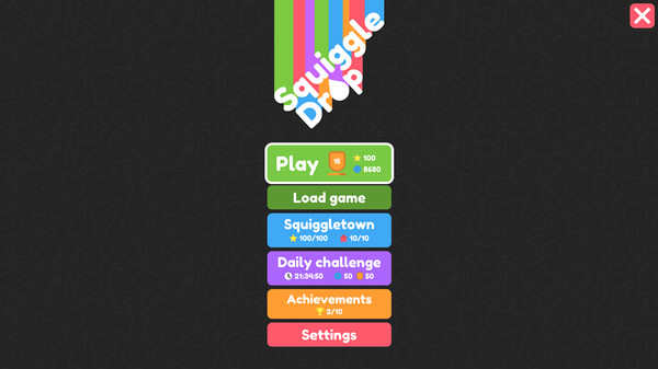 涂鸦掉落 Squiggle Drop官方中文NSZ原版