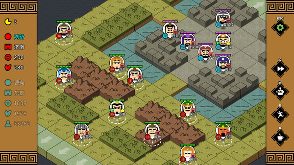 三国时代3官方中文Build.18477981-横扫八荒-王侯将相解压即撸